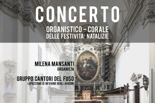 Concerto organistico corale delle festività…